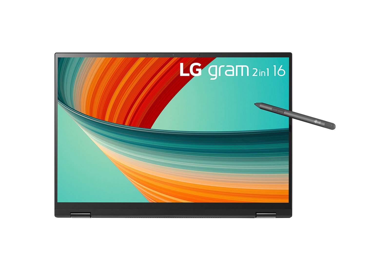 LG Ordinateur portable ultraléger LG gram 2-en-1 avec écran tactile IPS WQXGA 16:10 de 16 po, plateforme Intel<sup>MD</sup> Core<sup>MD</sup> i7 Evo<sup>MC</sup> de 13<sup>e</sup> génération, Windows 11 Home, 16 Go de mémoire vive, SSD de 512 Go, noir, 16T90R-K.AA75A9