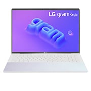 LG gram Style 16 po ultraléger avec écran OLED 16:10 et processeurs Intel<sup>MD</sup> Evo 13ᵉ génération | Windows 11 Home, 16Z90RS-K.AD77A9