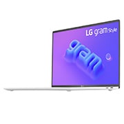 LG gram Style 16 po ultraléger avec écran OLED 16:10 et processeurs Intel<sup>MD</sup> Evo 13ᵉ génération | Windows 11 Home, 16Z90RS-K.AD77A9