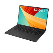 LG gram de 17 po avec écran IPS WQXGA, Windows 11 Home, Ordinateur portable Intel<sup>MD</sup> Core<sup>MD</sup> i7 Evo<sup>MD</sup> de 13ᵉ génération, NVIDIA RTX3050, 16 Go de RAM, disque SSD de 1 To, noir, 17Z90R-A.AA78A9