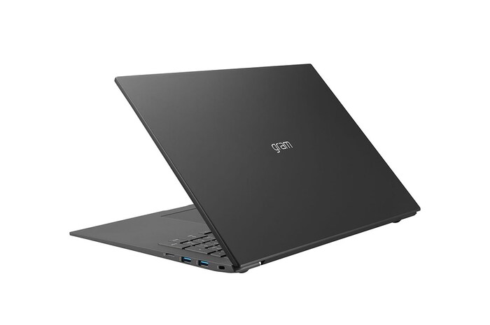 LG Ordinateur portable ultraléger LG gram de 17 po avec écran IPS WQXGA 16:10, plateforme Intel<sup>MD</sup> Core<sup>MD</sup> i7 Evo<sup>MC</sup> de 13<sup>e</sup> génération, Windows 11 Home, 16 Go de RAM, disque SSD de 512 Go, noir, 17ZB90R-K.AA75A9