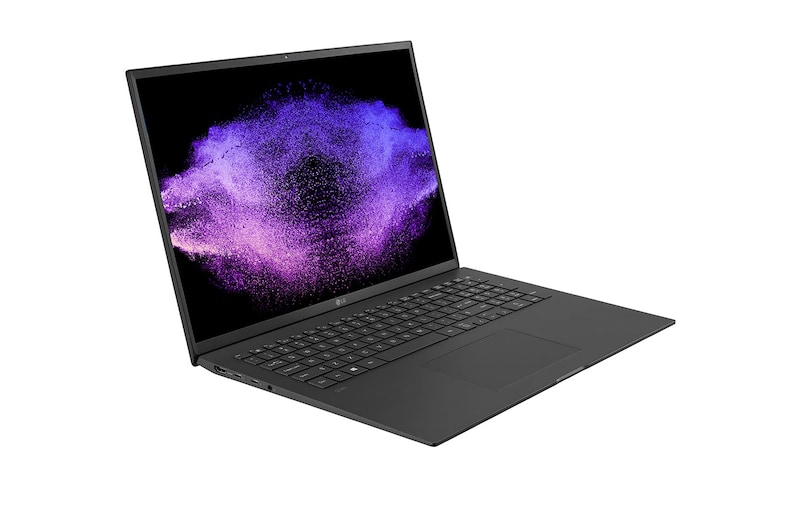 LG Ordinateur portable ultraléger LG gram de 17 po avec écran IPS WQXGA 16:10, plateforme Intel<sup>MD</sup> Core<sup>MD</sup> i7 Evo<sup>MC</sup> de 13<sup>e</sup> génération, Windows 11 Home, 16 Go de RAM, disque SSD de 512 Go, noir, 17ZB90R-K.AA75A9