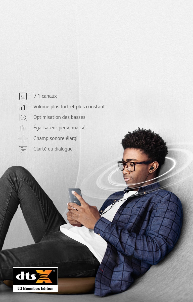 Son ambiophonique DTS : X 3D