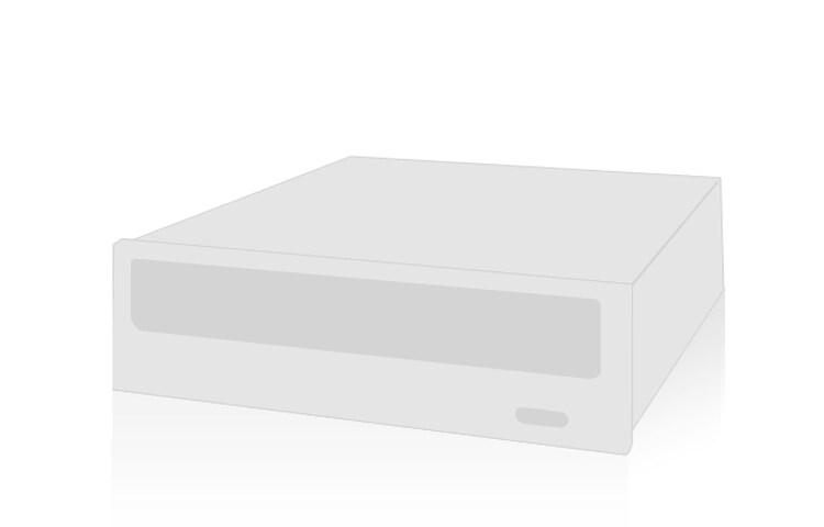 Vue avant de Lecteur DVD-ROM multiformat GDR-H30N