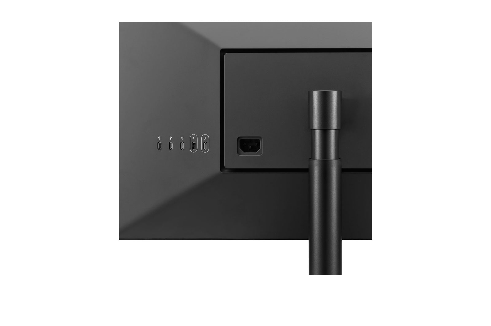 LG Moniteur Nano IPS 4K UHD UltraFine<sup>MC</sup> de 24 po doté de 2 ports Thunderbolt<sup>MC</sup> 3, 3 ports USB de type C<sup>MC</sup> et prenant en charge DCI-P3 et luminosité de 500 nits, capacité de connexion en guirlande 4K et compatible avec macOS, 24MD4KLB-B