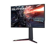 LG Moniteur de jeu UHD 4K UltraGear<sup>MC</sup> Nano IPS 1ms (GàG) de 27 po avec technologie DSC de VESA, 27GN95R-B