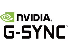 Logo de la prise en charge la technologie G-SYNC<sup>MD</sup> de NVIDIA<sup>MD</sup>