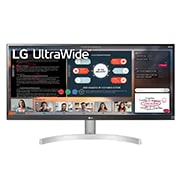 Vue avant de Moniteur à dalle IPS UltraWide<sup>MC</sup> pleine HD (2 560 x 1 080), catégorie des 29 po 29WN600-W