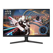 Vue avant de Moniteur de jeu QHD avec G-SYNC<sup>MC</sup>, catégorie des 32 po (diagonale de 31,5 po) 32GK650G-B