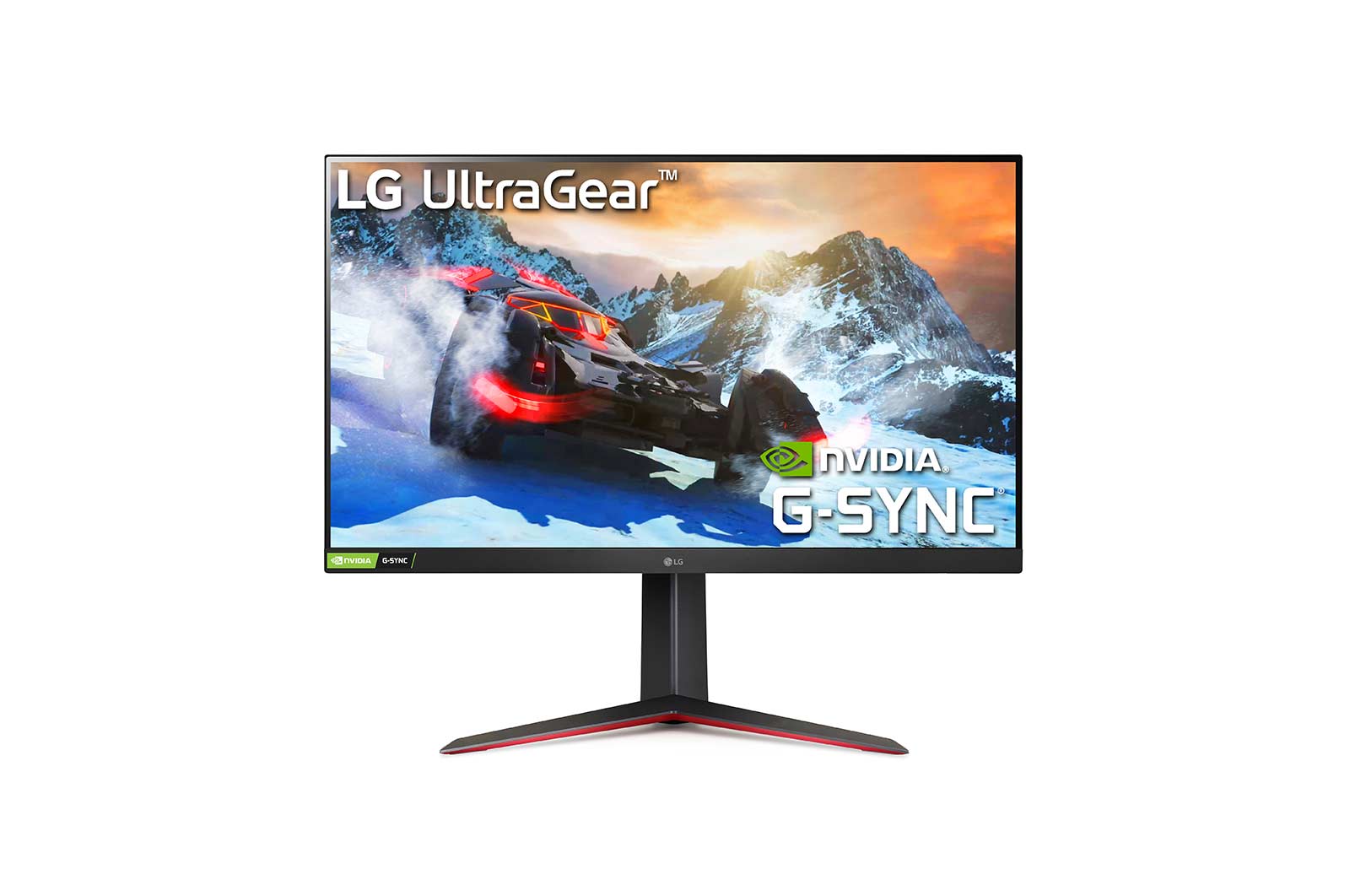 LG HDR10 à 165Hz de 32 po avec prise en charge de la technologie G-SYNC de NVIDIA et FreeSync Premium d’AMD, 32GN63T-B