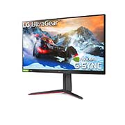 LG HDR10 à 165Hz de 32 po avec prise en charge de la technologie G-SYNC de NVIDIA et FreeSync Premium d’AMD, 32GN63T-B