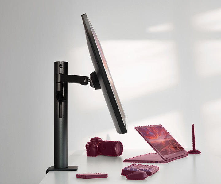 Créez un espace de travail parfaitement personnalisé, par exemple : photographe, créateur, travailleur de bureau.