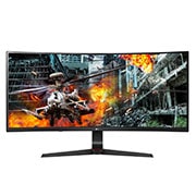 Vue avant de Moniteur UltraGear<sup>MC</sup> 34GL750-B IPS pleine HD 1080p 21:9 de 34 po de LG avec HDR et compatible avec G-Sync 34GL750-B