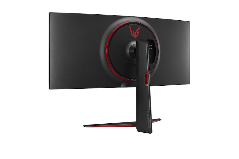 LG Moniteur HDR 400 144 Hz Nano IPS 1 ms WQHD incurvé UltraGear de 34 po compatible avec G-SYNC, 34GP83A-B