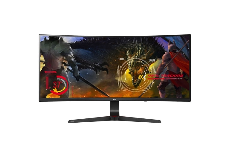 Vue avant de Moniteur de jeu incurvé IPS à DEL pleine HD UltraWide<sup>MD</sup> 21:9 avec G-SYNC<sup>MC</sup>, catégorie des 34 pouces (diagonale de 34 pouces) 34UC89G-B