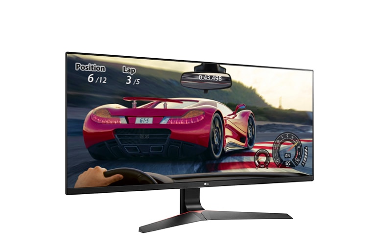 LG Moniteur de jeu IPS pleine HD de 34 pouces Classe 21:9 UltraWide® (diagonale de 34 pouces), 34UM69G-B