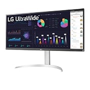 LG Moniteur IPS pleine HD UltraWide™ 21:9 de 34 po doté de la technologie FreeSync<sup>MC</sup> d’AMD, 34WQ650-W