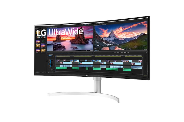 LG  Moniteur incurvé LG UltraWide™ QHD+ IPS 38WN95C-W de 38 po prenant en charge G-SYNC<sup>MC</sup> de NVIDIA, 38WN95C-W