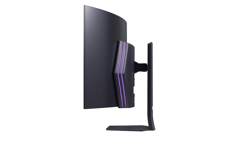 Side view with the light on