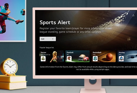 webOS 23 – Sports.