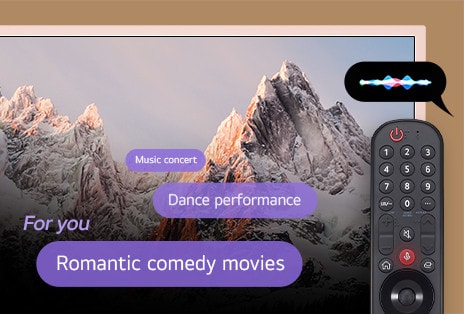 webOS 23 – Fonctionnalité AI Concierge.