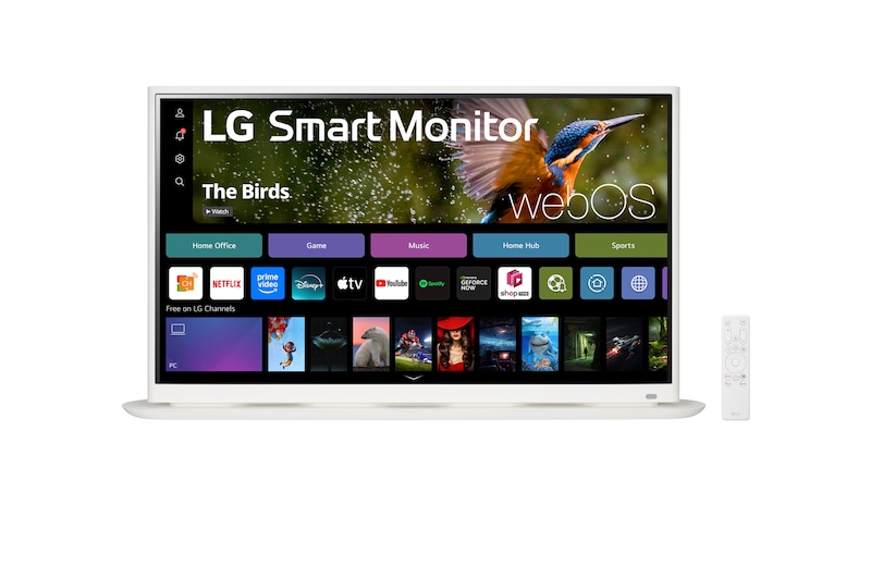 Front View with remote