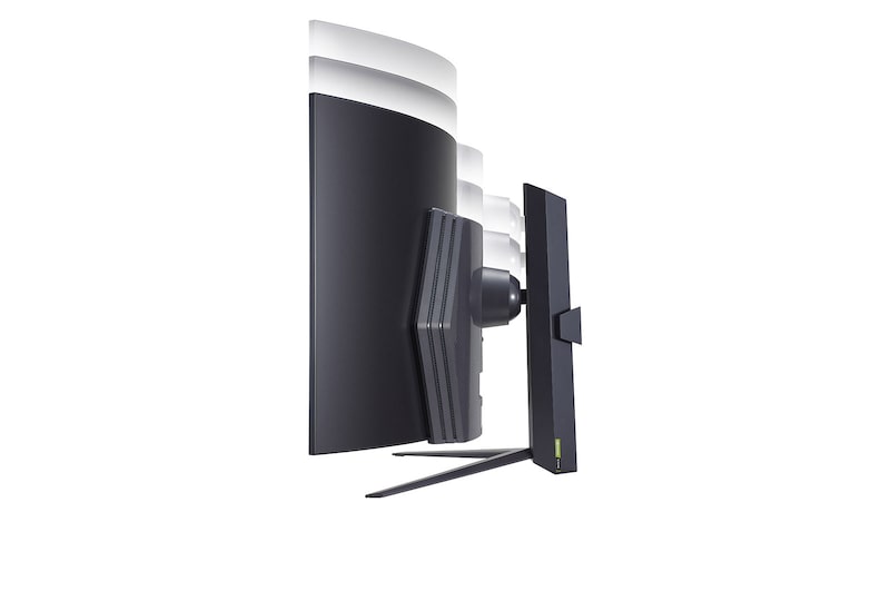 LG Moniteur de jeu incurvé UltraGear<sup>MC</sup> OLED WQHD avec taux de rafraîchissement de 240Hz et temps de réponse de 0,03ms (GàG) de 45 po, 45GR95QE-B