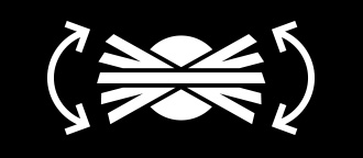 Moniteur à orientation réglable