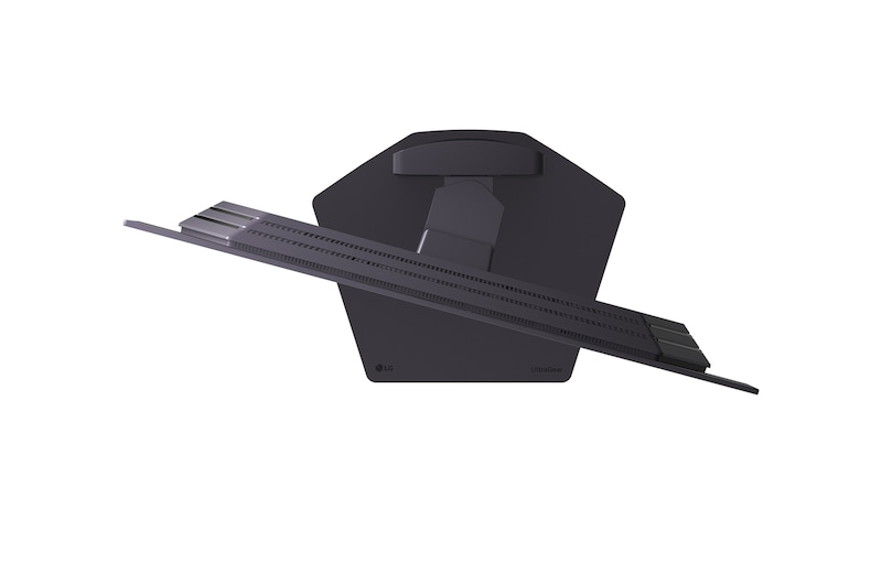 +30 degree swivel monitor top view