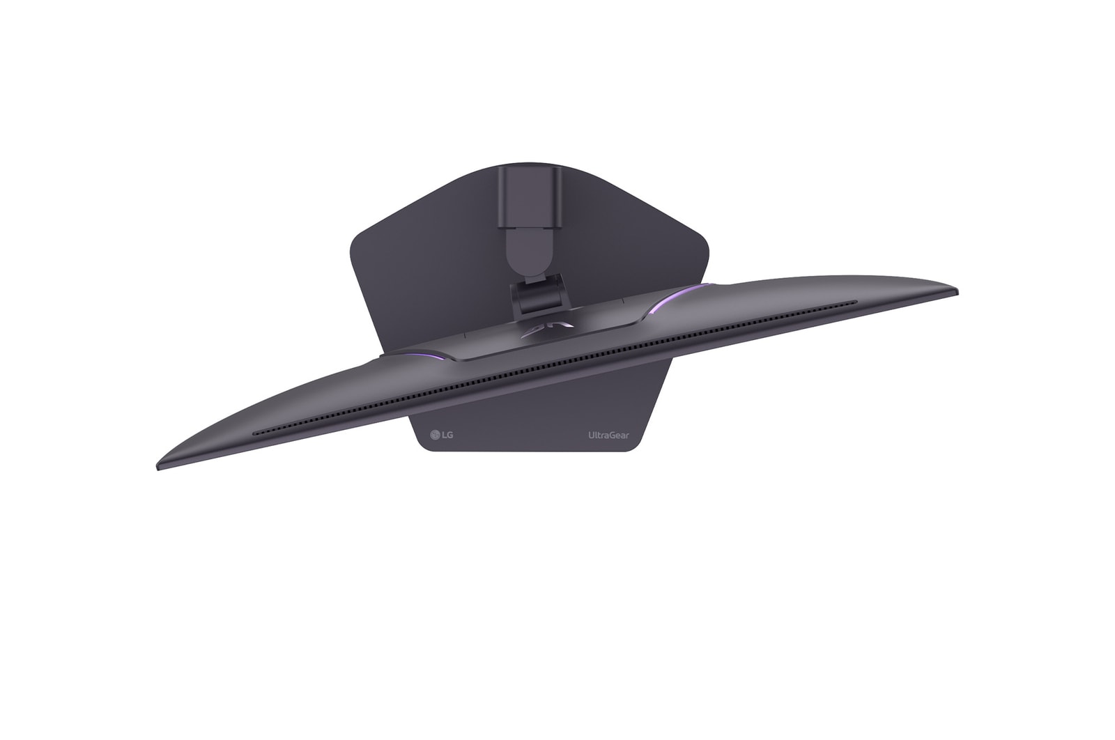 -30 degree swivel monitor top view