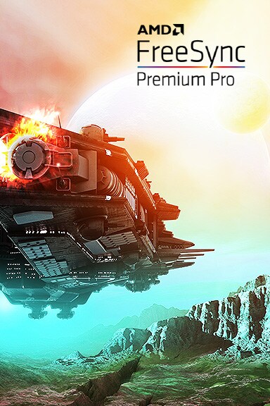 L’image montre un vaisseau spatial. L’effet de déchirement et de sautillement est visible dans la moitié de l’image.