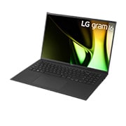 -Vue latérale à 30 degrés et couvercle ouvert