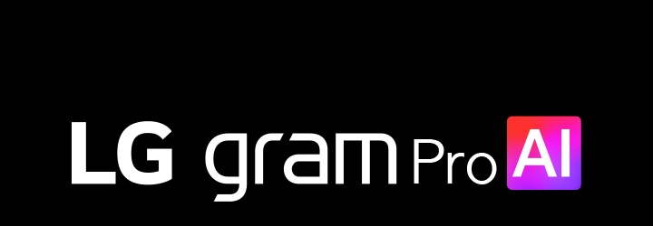 Logo LG Gram Pro AI	