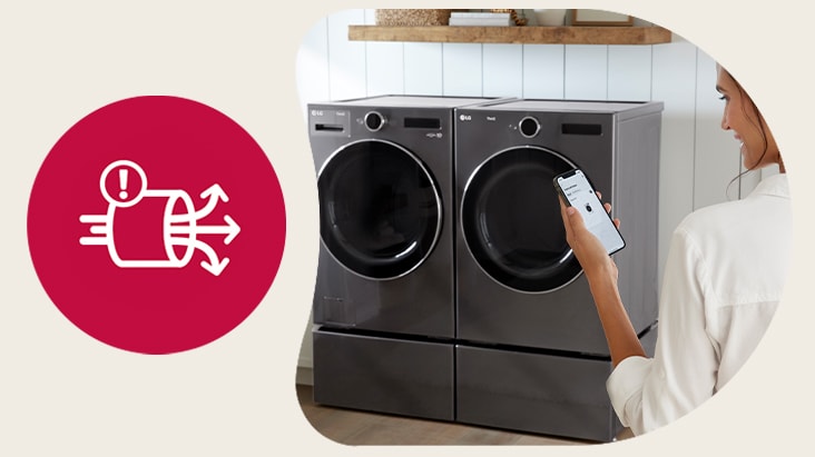 Indicateurs d’obstruction dans le conduit et le filtre à charpie FlowSense<sup>MD</sup>