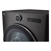 LG Sécheuse à chargement frontal à super grande capacité de 7,4 pi³ avec intelligence intégrée et dotée de la technologie TurboSteam<sup>MD</sup>, DLEX6700B