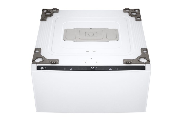Vue avant de LG Laveuse-piédestal SideKick🅪 de 27 po de LG - WD300CW