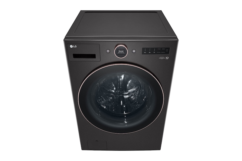 LG Vue avant de Laveuse intelligente certifiée ENERGY STARMDà chargement frontal de 5,8 pi³ à hyper grande capacité, WM6500HBA, WM6500HBA