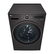 LG Laveuse intelligente certifiée ENERGY STAR<sup>MD</sup> à chargement frontal de 5,8 pi³ à hyper grande capacité avec TurboWash<sup>MD</sup> et technologie DD<sup>MC</sup> AI intégrée, WM6500HBA