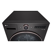 LG Laveuse intelligente certifiée ENERGY STAR<sup>MD</sup> à chargement frontal de 5,8 pi³ à hyper grande capacité avec TurboWash<sup>MD</sup> et technologie DD<sup>MC</sup> AI intégrée, WM6500HBA