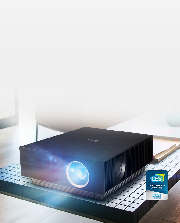 Projecteur intelligent CineBeam AU810P pour cinéma maison 4K UHD