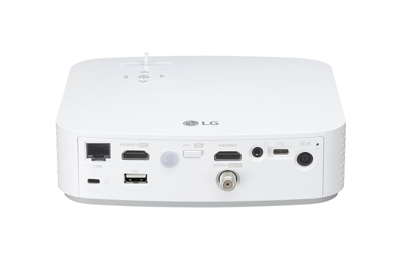 LG Projecteur CineBeam à DEL pleine HD intelligent pour cinéma maison avec pile intégrée, PF50KA