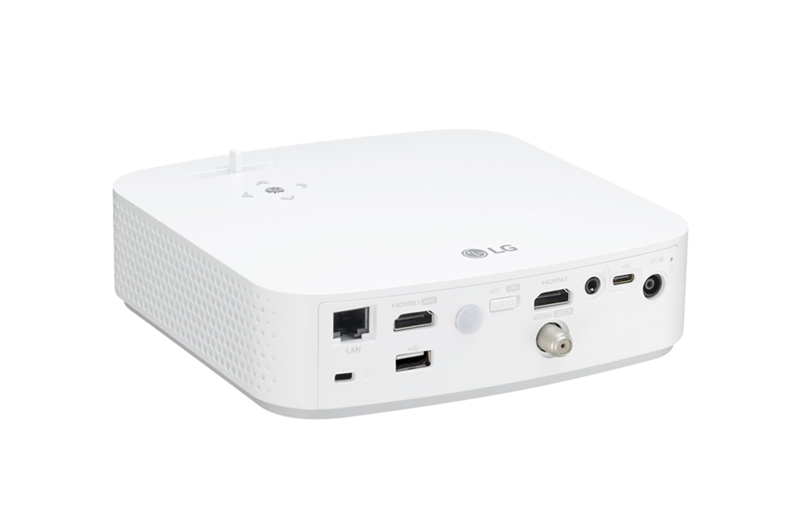 LG Projecteur CineBeam à DEL pleine HD intelligent pour cinéma maison avec pile intégrée, PF50KA