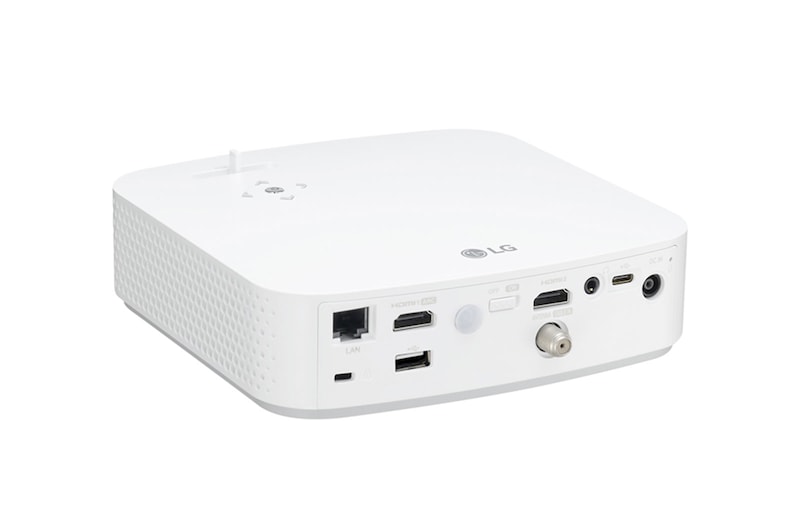 LG Projecteur CineBeam à DEL pleine HD intelligent pour cinéma maison avec pile intégrée, PF50KA