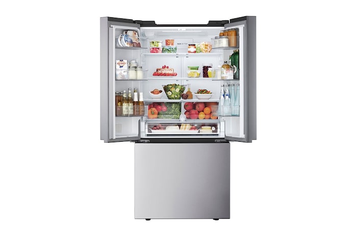 Front open door with filled view