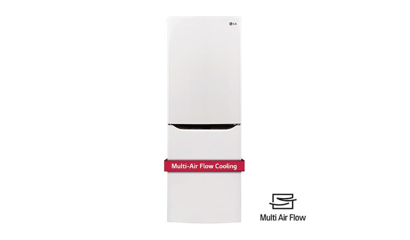 LG Réfrigérateur de 24 po d'une capacité de 10 pi3 avec congélateur en bas et porte de congélateur à charnière, LBN10551SW