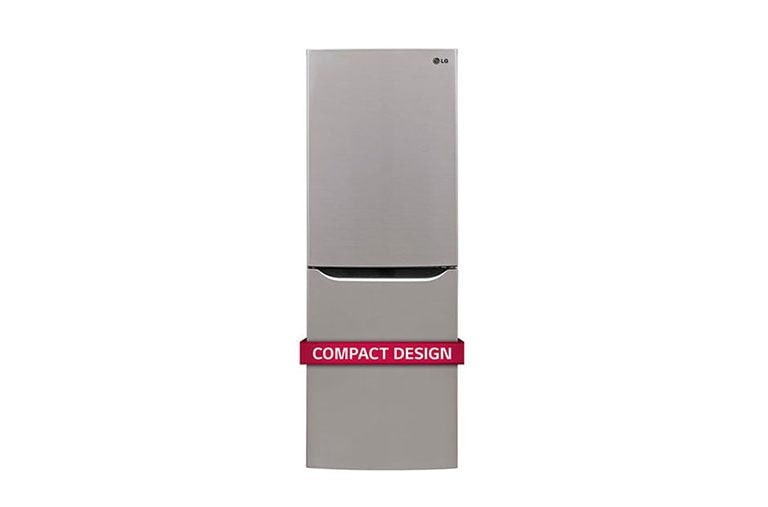 Vue avant de Réfrigérateur à deux portes de 10 pi³ avec Compresseur Intelligent à Inversion LBNC10551V