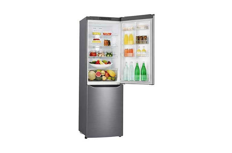 LG Réfrigérateur à deux portes de 12 pi³ avec Compresseur Intelligent à Inversion, LBNC12551V
