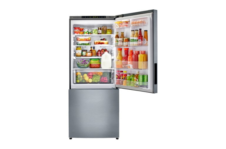 LG Réfrigérateur de 28 po, 15 pi 3 de profondeur de comptoir, avec congélateur en bas, LBNC15221V