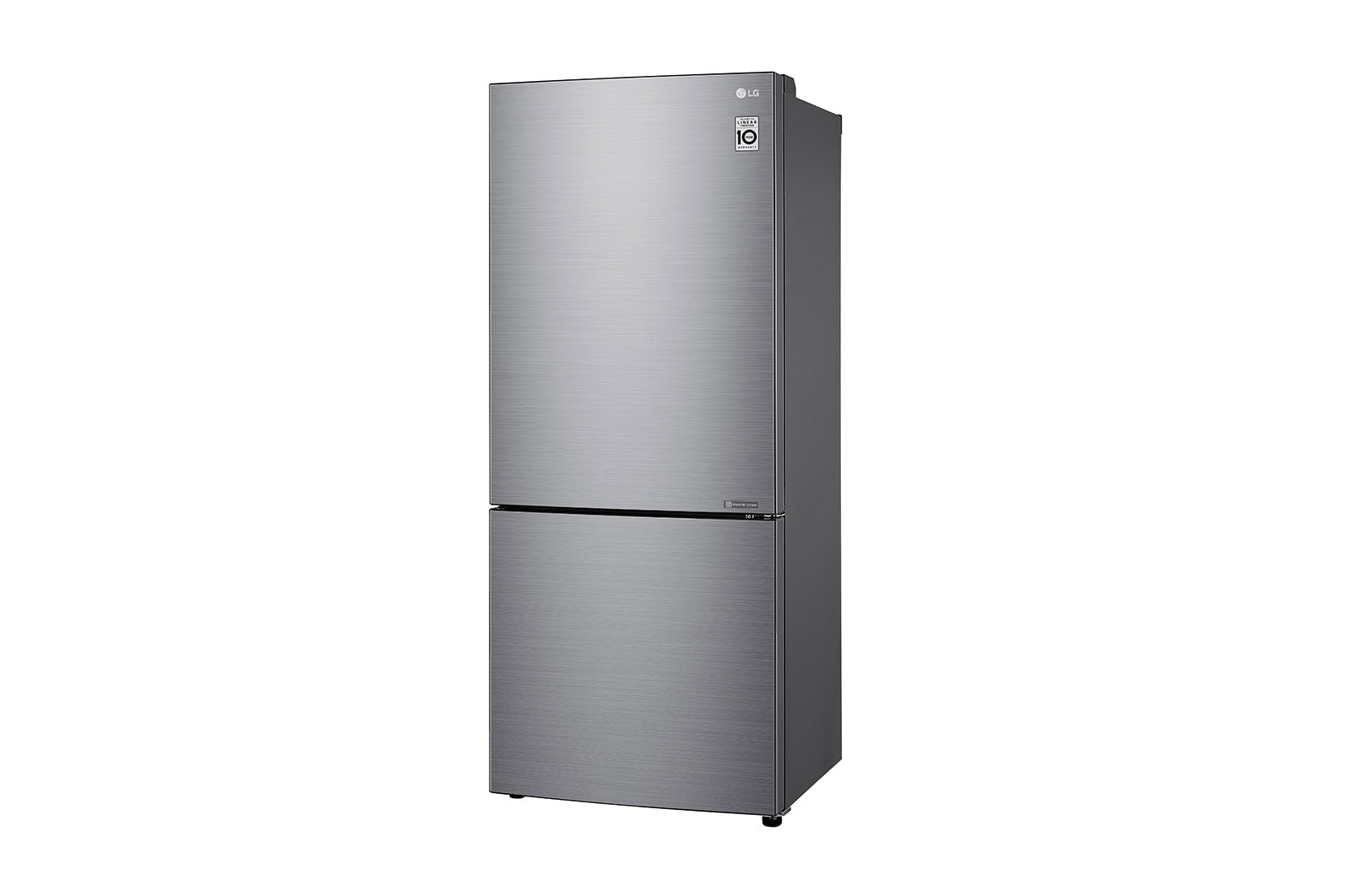 LG Réfrigérateur de 28 po à profondeur de comptoir d’une capacité de 15 pi³, avec congélateur au bas, fonctionnalité Refroidissement+ de la porte et tablette rabattable, LBNC15231V