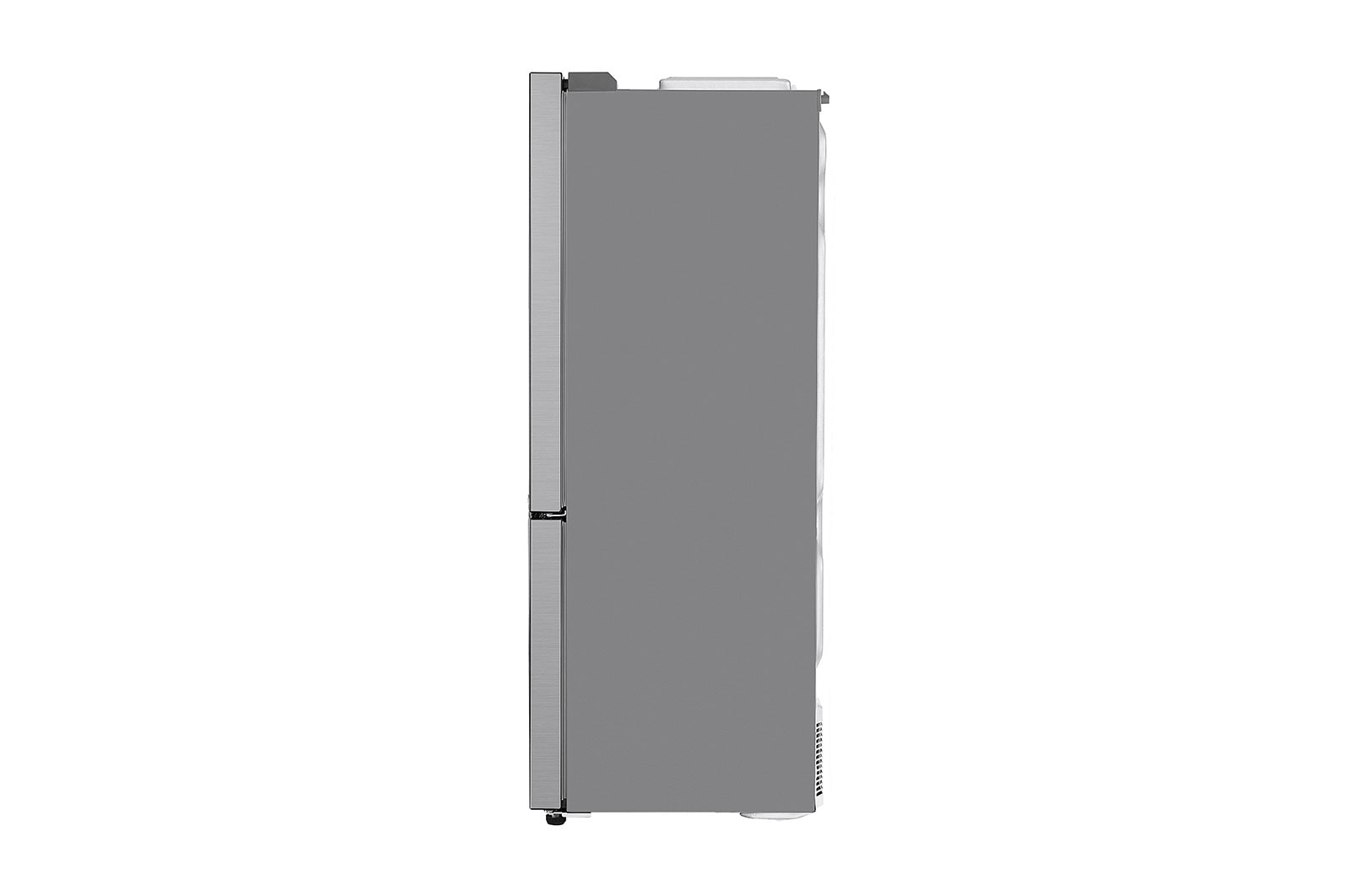 LG Réfrigérateur de 28 po à profondeur de comptoir d’une capacité de 15 pi³, avec congélateur au bas, fonctionnalité Refroidissement+ de la porte et tablette rabattable, LBNC15231V